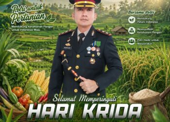 Polres Lebak Peringati Hari Krida Pertanian 2026, Dukung Ketahanan Pangan Nasional