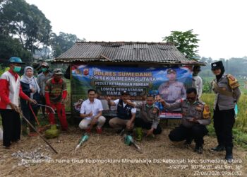 HUT Bhayangkara Ke-80 Polsek Sumedang Utara Gandeng Kelompok Tani Minaraharja Gelar Lomba Basmi Hama Tikus di Kebonjati