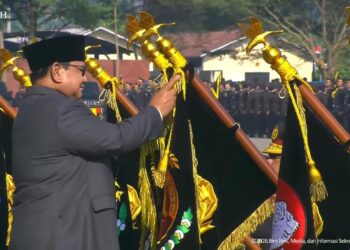 HUT ke-80 Bhayangkara, Polda Banten Raih Tanda Kehormatan Samkarya Nugraha Sakanti dari Presiden RI