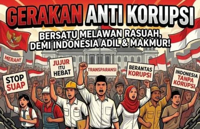 Bersama Melawan Korupsi : Komunitas Pemuda Masyarakat apresiasi Langkah Polri