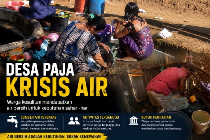 Kekeringan Hampir Tiga Bulan Melanda Desa Paja Lebak, Warga Harus Tempuh 5 Kilometer Demi Segelas Air Bersih