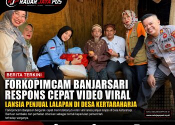 Gerak Cepat Forkopimcam Banjarsari Tindak Lanjuti Video Viral Madhalim, Lansia Penjual Lalapan