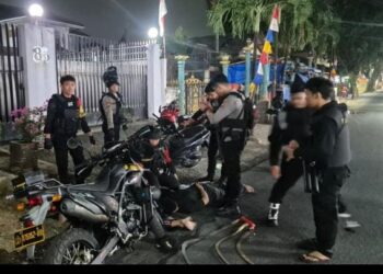 Brimob Polda Metro Jaya Gagalkan Dugaan Tawuran di Cipayung, Empat Pemuda Diamankan
