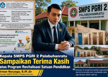 Kepala SMPS PGRI 2 Palabuhanratu Sampaikan Terima Kasih atas Program Revitalisasi Satuan Pendidikan