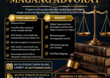 Program Magang Advokat: Kerja Sama MIG Law Office, IKAPI, dan LBH Bintang Sembilan Nusantara — Langkah Awal Menuju Pengangkatan dan Pengambilan Sumpah Advokat