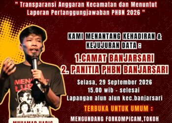 GEMARI Tanyakan Transparansi Anggaran dan Pertanggungjawaban PHBN 2026