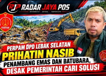 PERPAM Lebak Selatan Dorong Pemerintah Cari Solusi bagi Penambang Emas dan Batubara